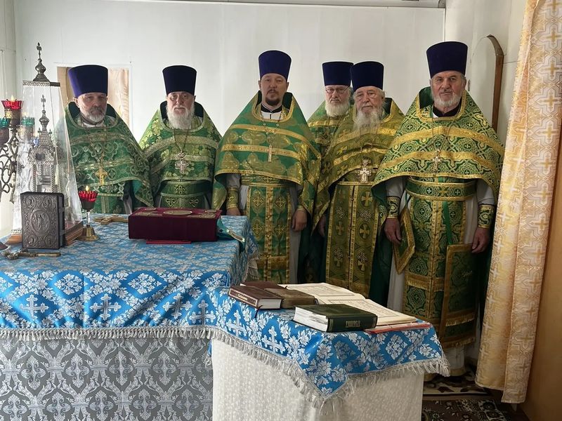 День Святого Духа – соборное богослужение в станице Мешковской
