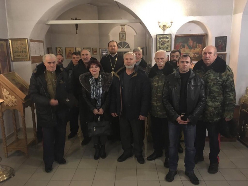 Традиционная встреча с казаками г. Новошахтинска