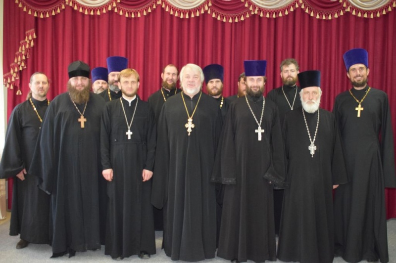 Собрание духовенства Александровск-Грушевского благочиния
