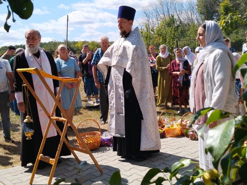 Молебен в праздник Преображения Господня состоялся в хуторе Ушаковском   