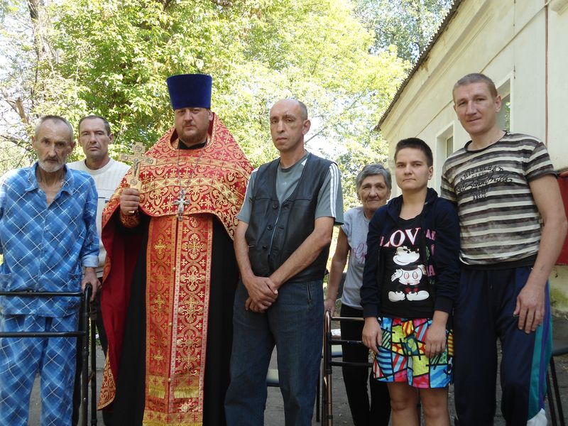 День памяти Усекновения главы Крестителя Господня Иоанна в наркологическом отделении № 2 города Каменск-Шахтинский