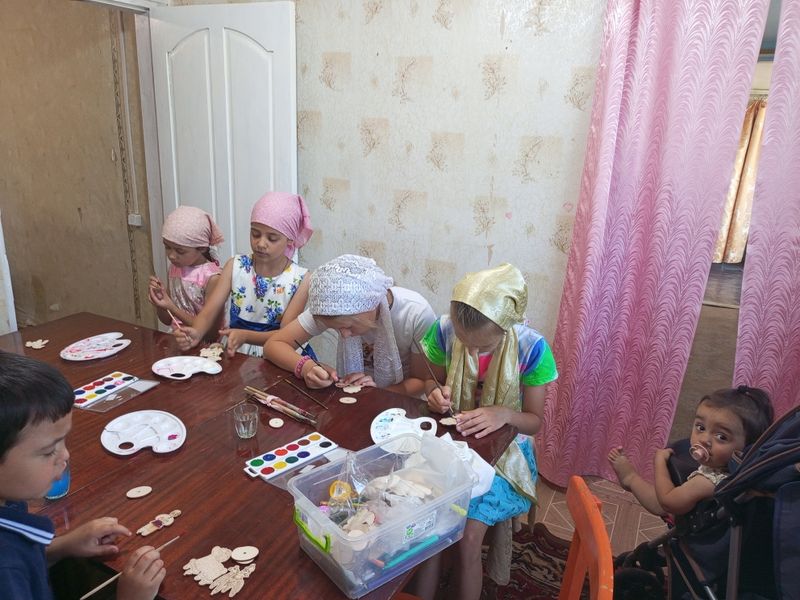 В воскресной школе слободы Позднеевка прошло вводное занятие «Я иду на урок в Воскресную школу»