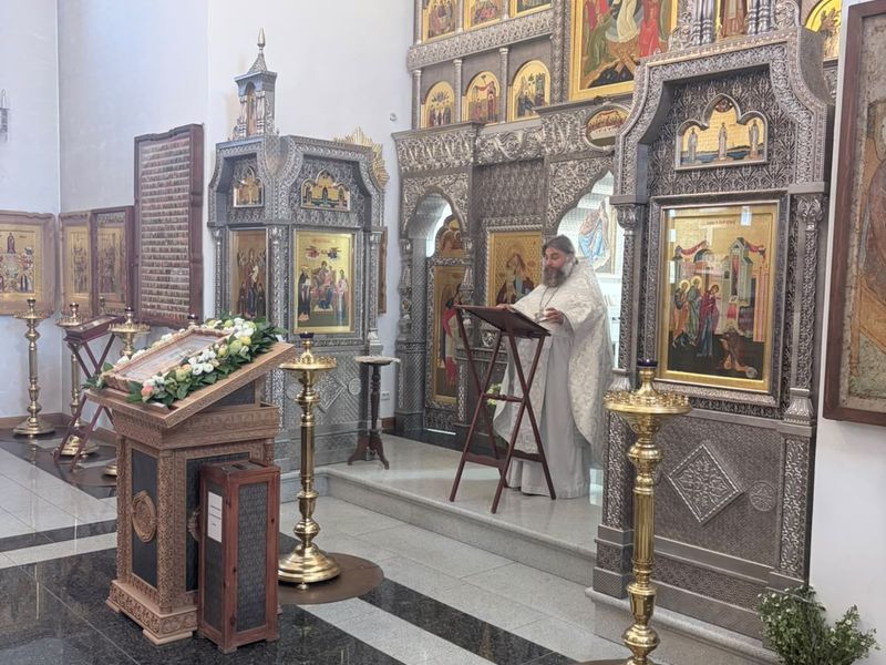 На приходе иконы Божией Матери «Взыскание погибших» прошла беседа по изучению Священного Писания