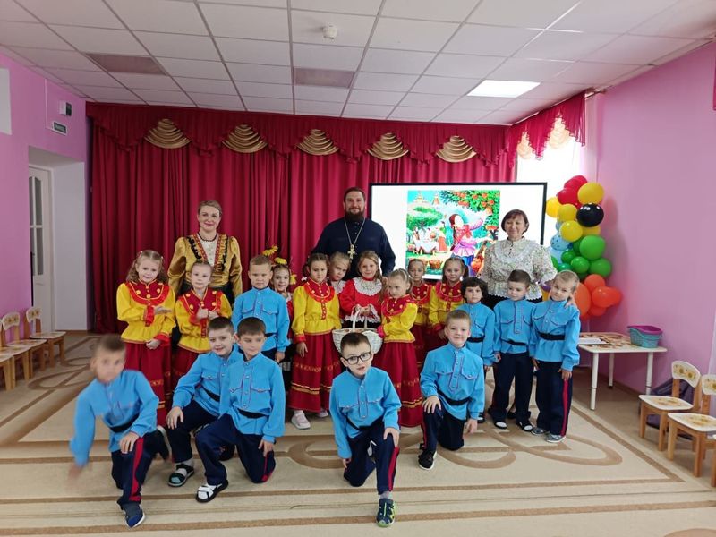 Яблочный Спас в стенах детского сада «Лазорик» города Донецка