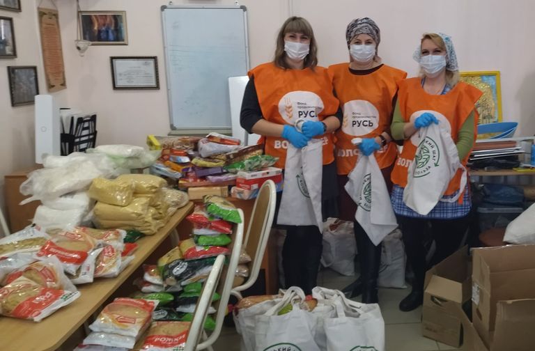 В Новошахтинске прошел первый в 2022 году традиционный продовольственный марафон «Корзина доброты» в Ростовской области