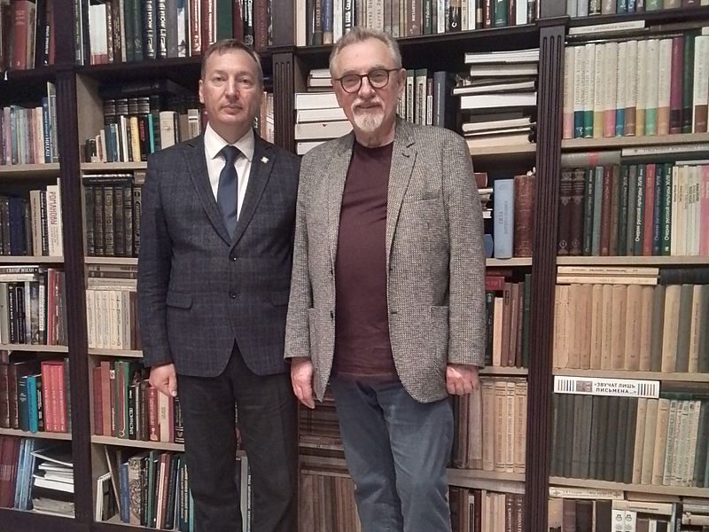 Состоялась встреча руководителя научной секции Палестинского Общества с древлехранителем Шахтинской епархии