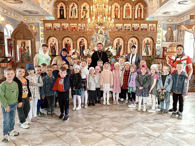 Встреча с воспитанниками детского сада «Солнышко»