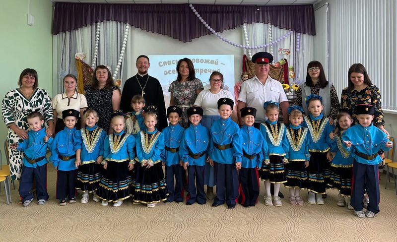 Праздник «Трех Спасов» в Пигаревском детском саду   