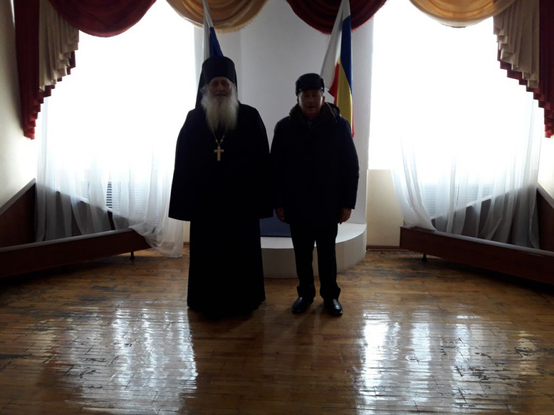 Иеромонах Николай (Наметышев) посетил в/ч 3066 Войск национальной гвардии РФ в Казачих Лагерях