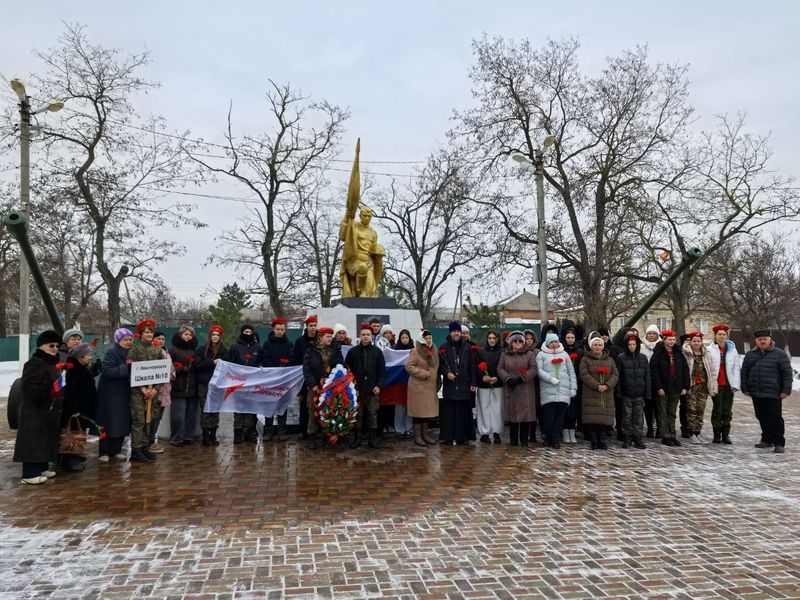 День памяти и уважения: в станице Бессергеневской прошло мероприятие к 83-й годовщине освобождения