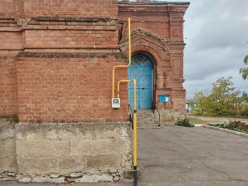 В Маньково-Калитвенской в храме установили новый газовый котел