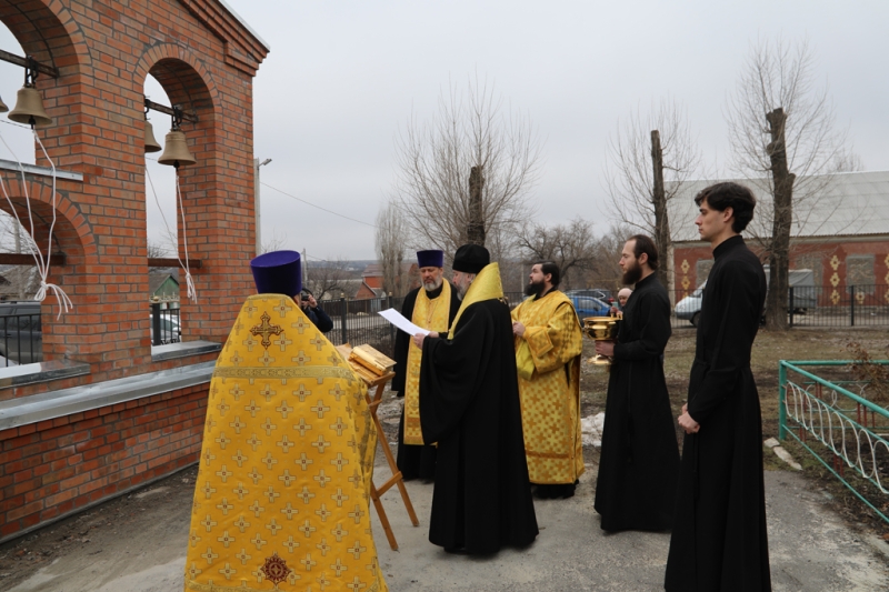 Неповторимый голос колокольного звона обрел храм святого благоверного князя Александра Невского в Красный Сулин
