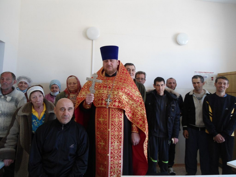 Молебен в больнице в честь иконы Божией Матери Живоносный Источник