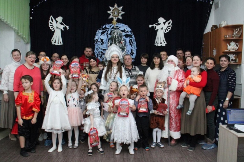 Рождество Христово отметили на приходе великомученика Пантелеимона города Гуково