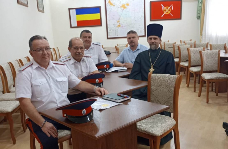 Помощник благочинного приходов Нижнедонского округа принял участие в заседании Совета по делам казачества при Правительстве Ростовской области в режиме видеосвязи 
