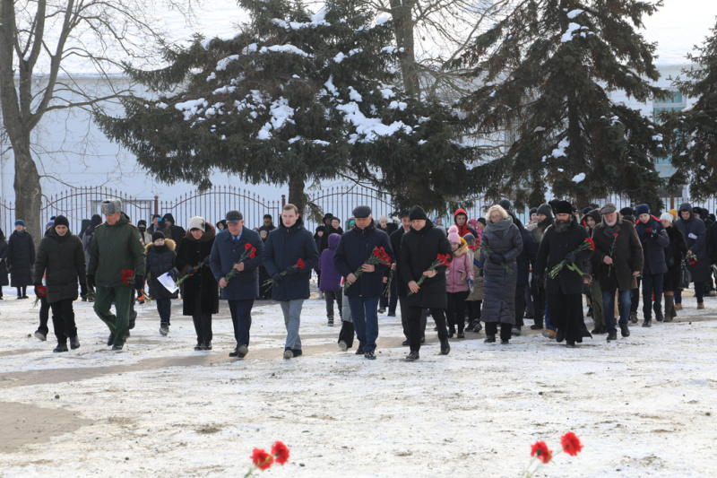 В день освобождения города Шахты от фашистских оккупантов прошли памятные мероприятия