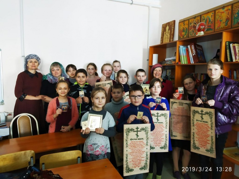 В г. Новошахтинске прошли первый и второй тур ежегодной Кирилло-Мефодиевской олимпиады по Священной истории и Закону Божию