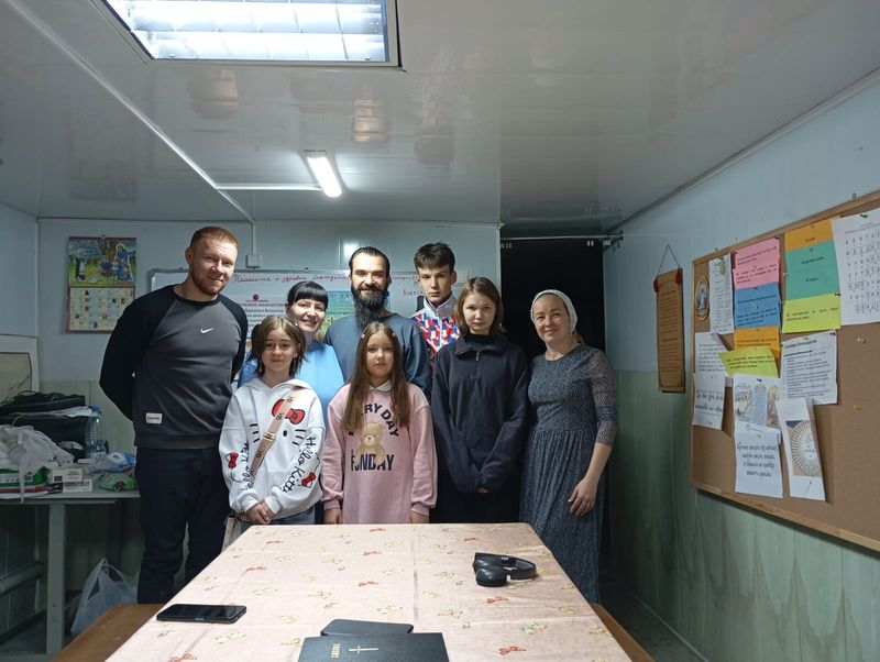 В храме святителя Николая города Шахты прошло очередное занятие Библейской группы