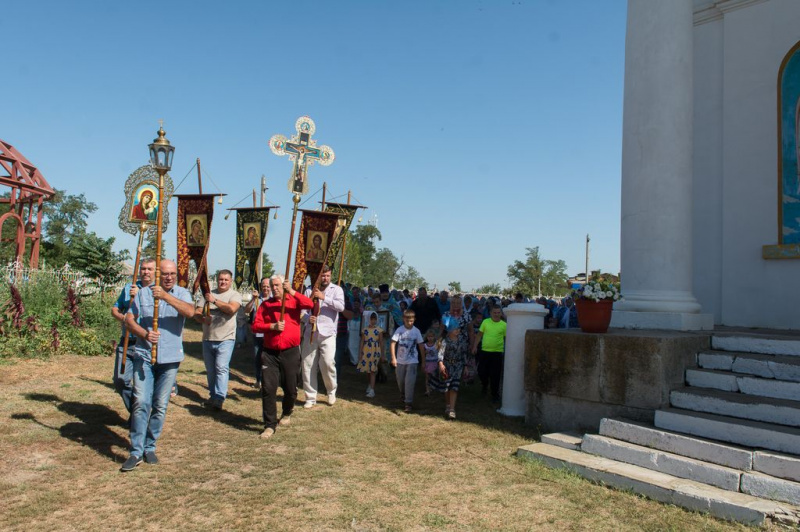 В Успенском храме станицы Калитвенской отметили Престольный Праздник
