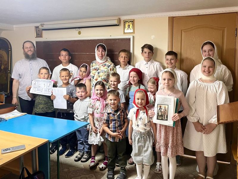 День славянской письменности и культуры в воскресной школе станицы Боковской