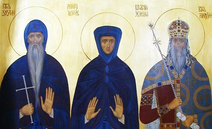 СВЯТАЯ СЕРБСКАЯ КОРОЛЕВА ЕЛЕНА АНЖУЙСКАЯ