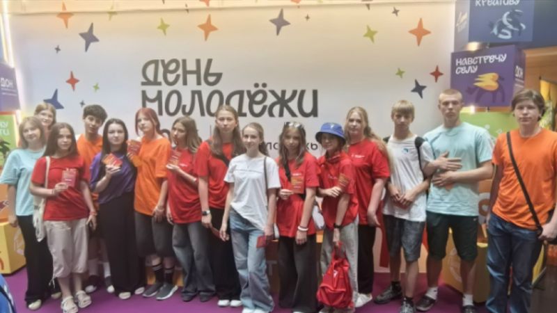 Воспитанники воскресной школы приняли участие в областном молодёжном празднике в РМЦ «Дон Молодой»