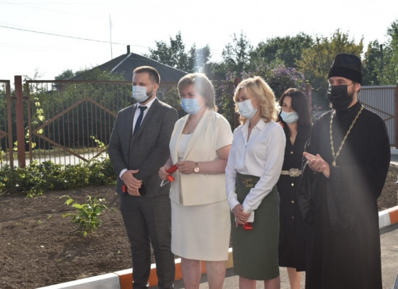 Благочинный приходов Нижнедонского округа принял участие в открытии школы – детского сада в хуторе Яново-Грушевский