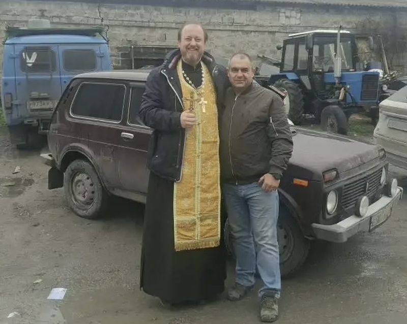 Прихожанин Донского храма пожертвовал автомобиль для нужд воинов СВО