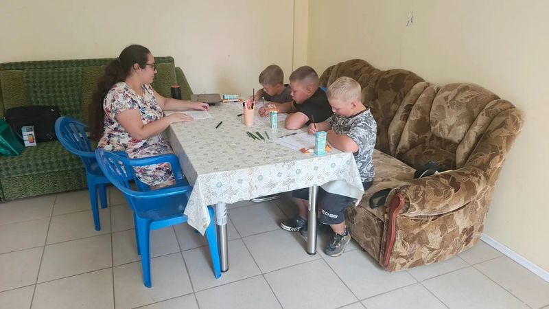 В воскресной группе при храме Рождества Пресвятой Богородицы хутора Ажинов состоялось первое занятие нового учебного года   