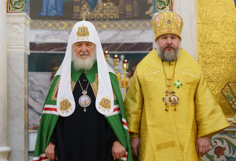 Святейший Патриарх Кирилл, совершая визит в Донскую митрополию, удостоил епископа Шахтинского и Миллеровского Симона ордена преподобного Серафима Саровского III степени