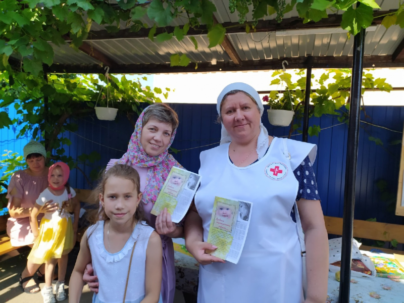 В храме Архангела Михаила пос. Каменоломни прошла акция «Подари мне жизнь»