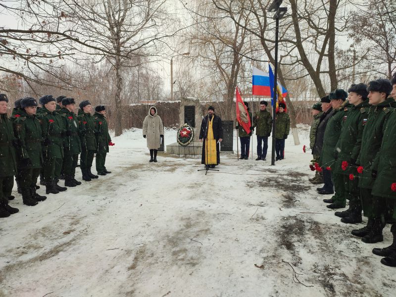 Протоиерей Сергий Курьянов принял участие в митинге в честь вывода советских войск из Афганистана   