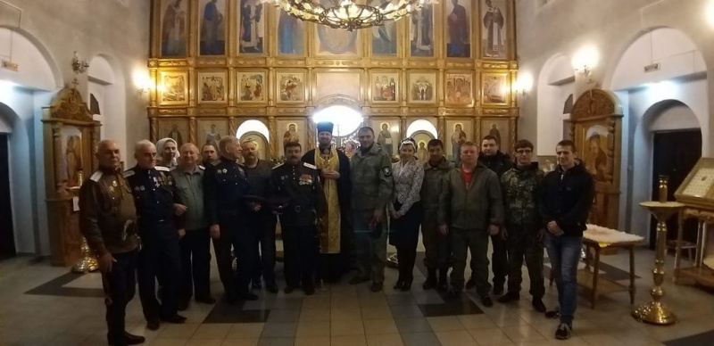В храме в честь Донской иконы Божией Матери прошли выборы атамана станицы Мало-Несветаевской Черкасского округа
