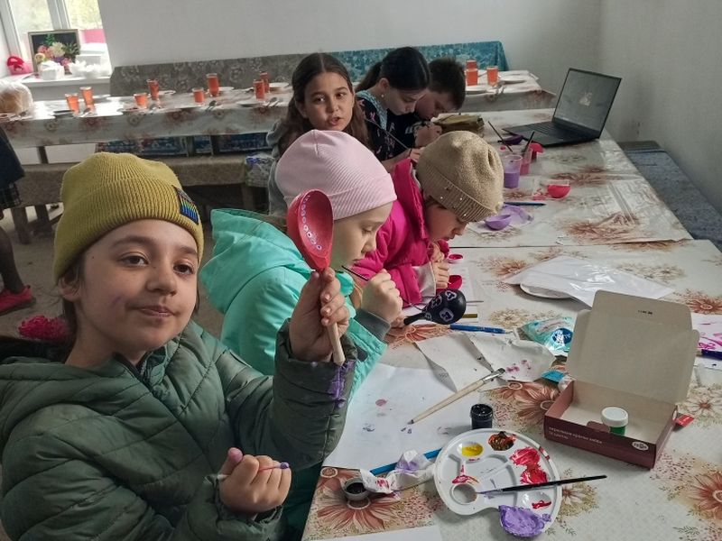 Встреча с Воскресшим Христом и творчество: занятие в воскресной школе