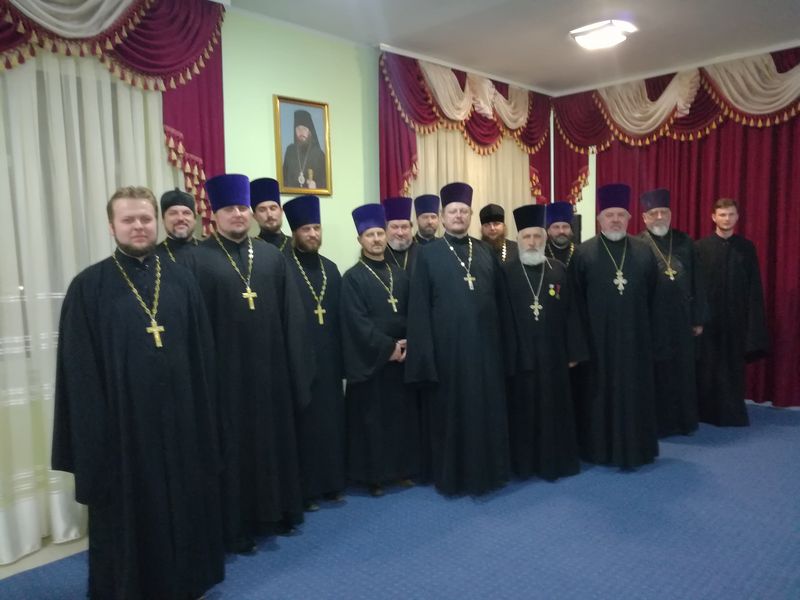 В городе Шахты состоялось собрание духовенства Александровск-Грушевского благочиния