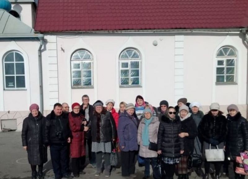 Храм Казанской иконы Божией Матери г. Гуково посетили паломники Свято-Георгиевского храма г. Ростова-на-Дону