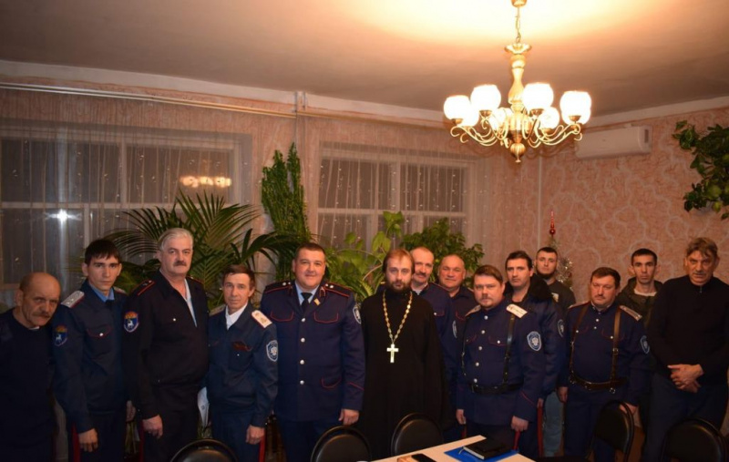 В храме Архангела Михаила пос. Каменоломни прошел Совет атаманов Нижнедонского юрта