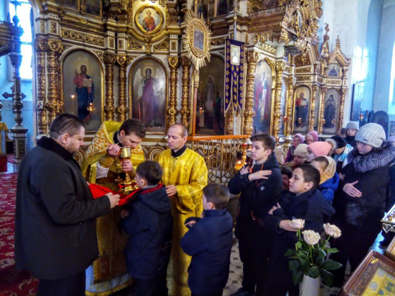 Ученики воскресной школы «Азы Православия» Донецкого благочиния приняли участие в первом туре Кирилло-Мефодиевской олимпиады