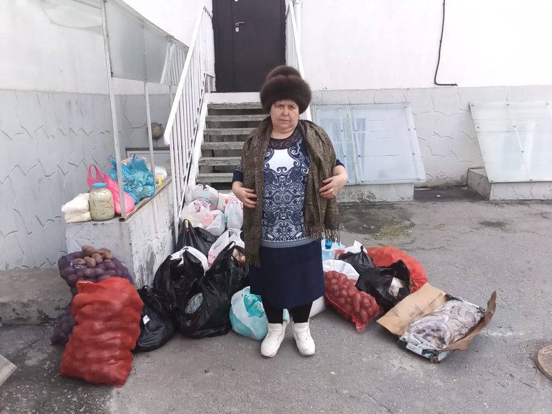 От Донецкого и Тарасовского благочиний доставлены продукты в Донскую духовную семинарию