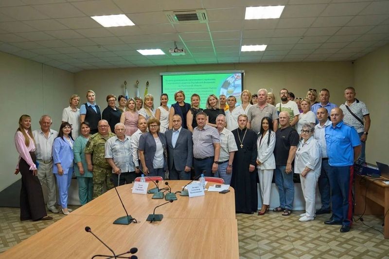 В Зверево прошла встреча благочинного с руководителем следственного управления СК России по Ростовской области