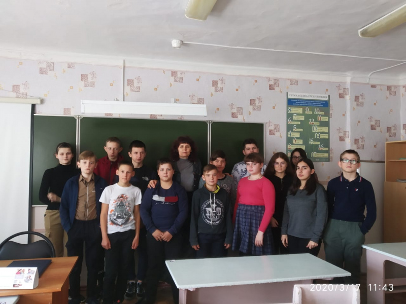 Мероприятие «Уроки Великой Отечественной войны» прошло в 16 школе г. Новошахтинска