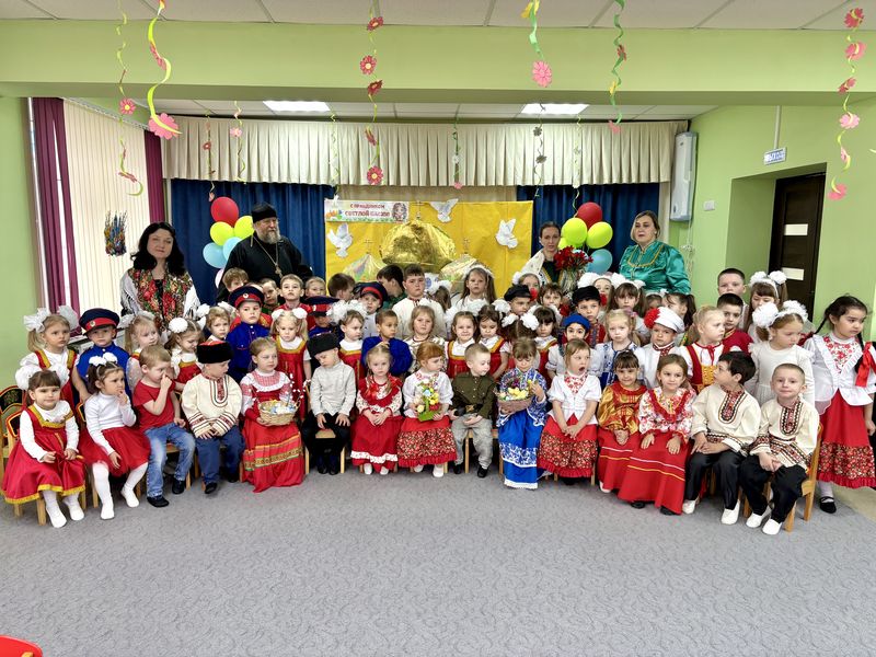 В детском садике «Сказка» станицы Обливской провели пасхальный праздник