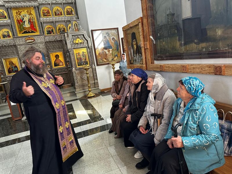 В храме иконы Божией Матери "Взыскание погибших" поселка Сидорово-Кадамовский прошли Беседы по Священному Писанию