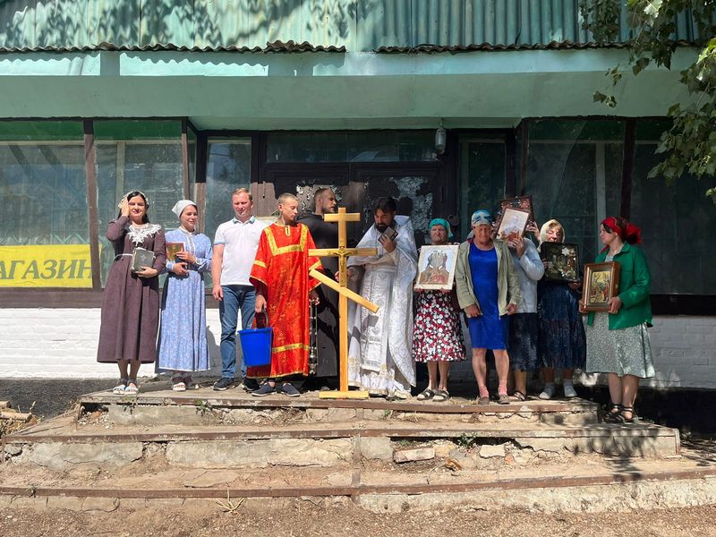 Престольный праздник в храме села Лысогорка