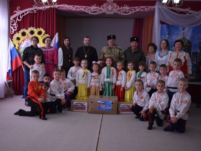 В детском саду №28 поселка Майский прошел праздник юных казачат