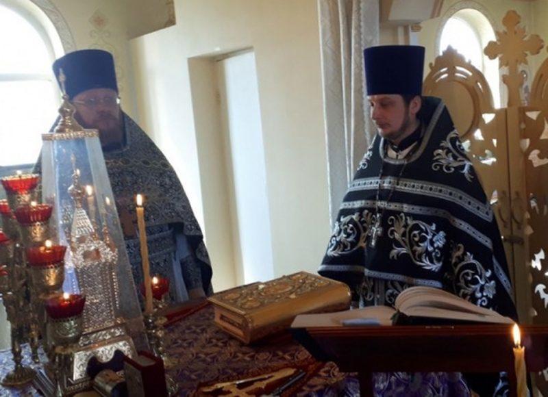 Соборное богослужение духовенства Чернышевского округа состоялось в храме Покрова Пресвятой Богородицы ст. Советская