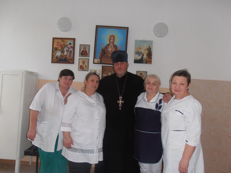 Беседа о милосердии и сострадании с медиками туберкулёзного диспансера