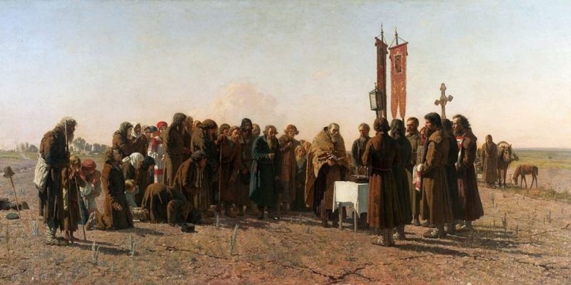 КРЕСТНЫЙ ХОД НА КАЗАНСКУЮ