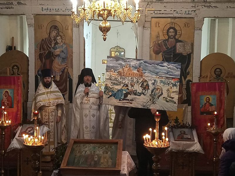 В Михайло-Архангельском храме слободы Позднеевка отметили престольный праздник