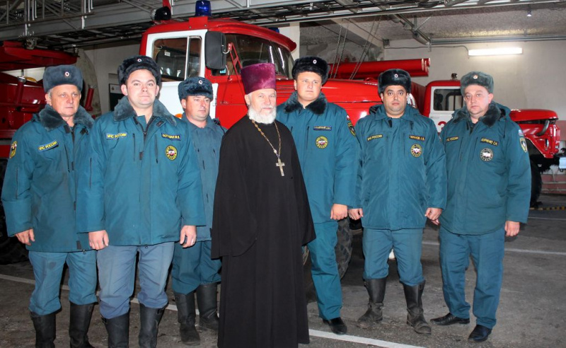 Взаимодействие пожарных гарнизонов с православными храмами обсудили в г. Гуково